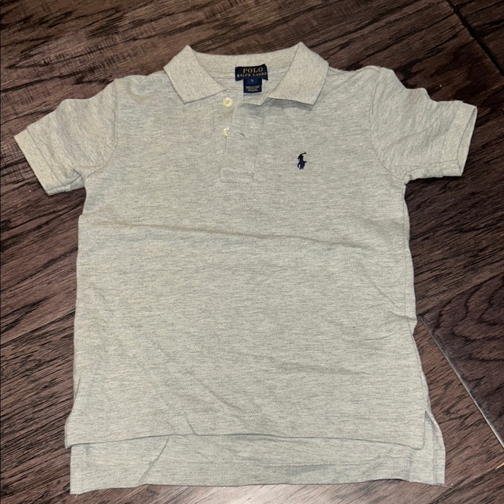 Polo by Ralph Lauren Kids Gray Polo Shirt